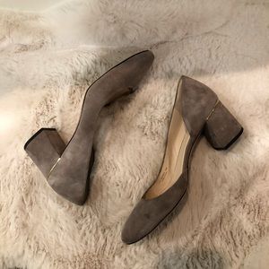 Gray Suede Come Haan Grand Laree Pump